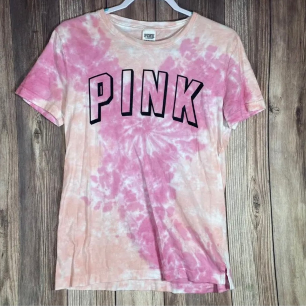 Women's Victoria's Secret PINK Tie Dye Fashion Shirt XS